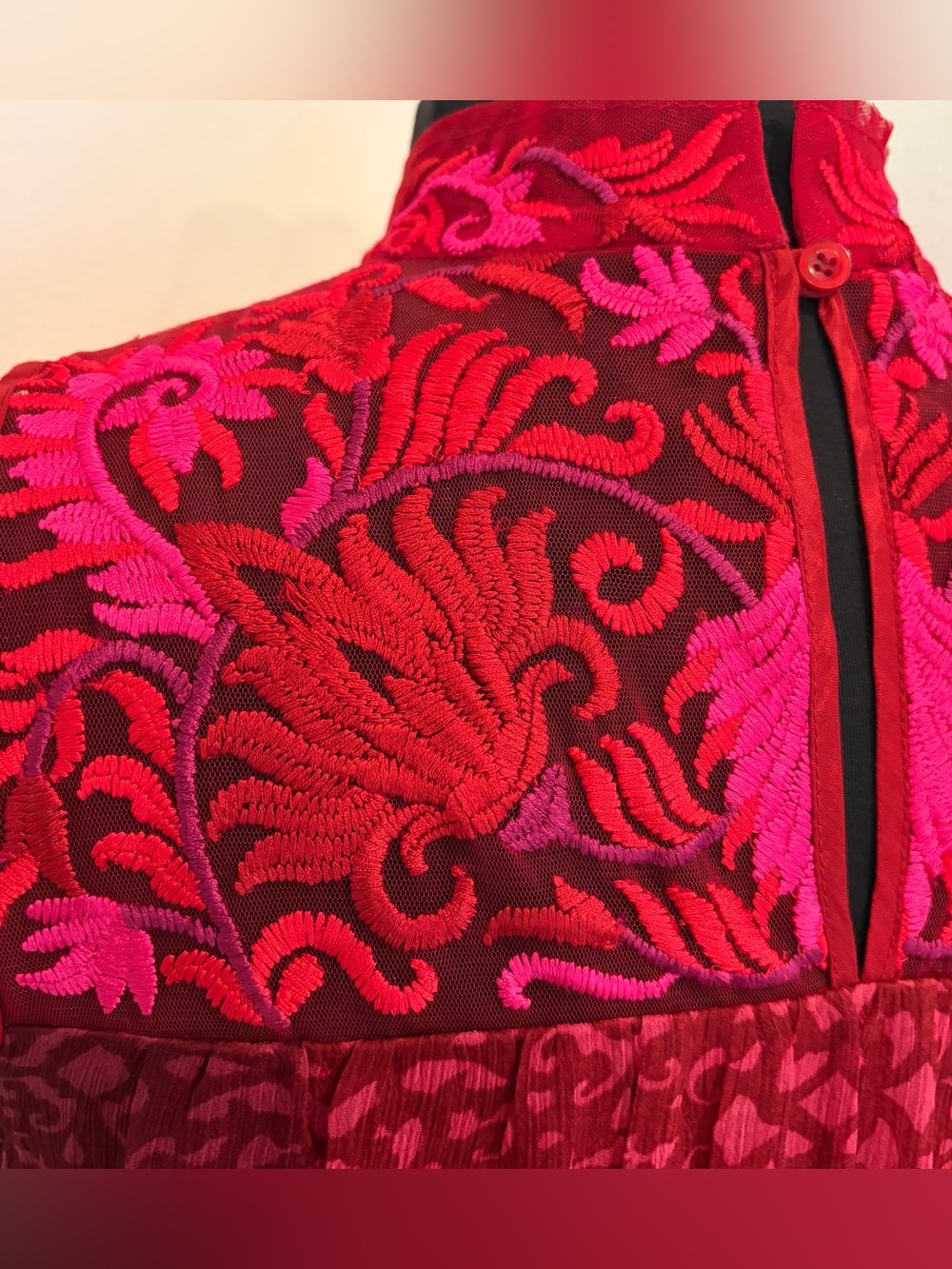 ANTHROPOLOGIE niki mahajan amara swing dress size 6 - Picture 11 of 14